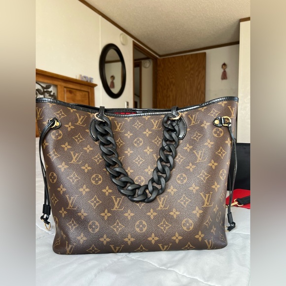RARE Louis Vuitton Monogram World Tour NeverFull MM - Picture 4 of 17